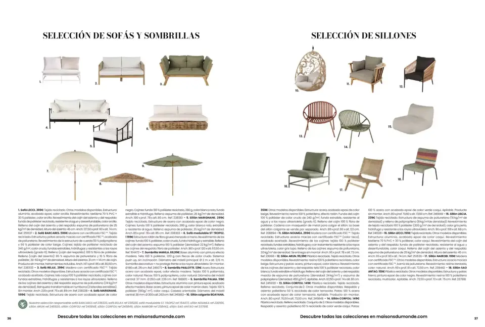 Maisons du Monde Spain offers from 27 March to 31 December 2026 Outdoor Collection Offers 2026 - Maisons du Monde - Spain - 27 March 2026 – 31 December 2026 - Page 19