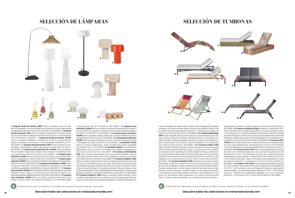 Maisons du Monde Spain offers from 27 March to 31 December 2026 Outdoor Collection Offers 2026 - Maisons du Monde - Spain - 27 March 2026 – 31 December 2026 - Page 17