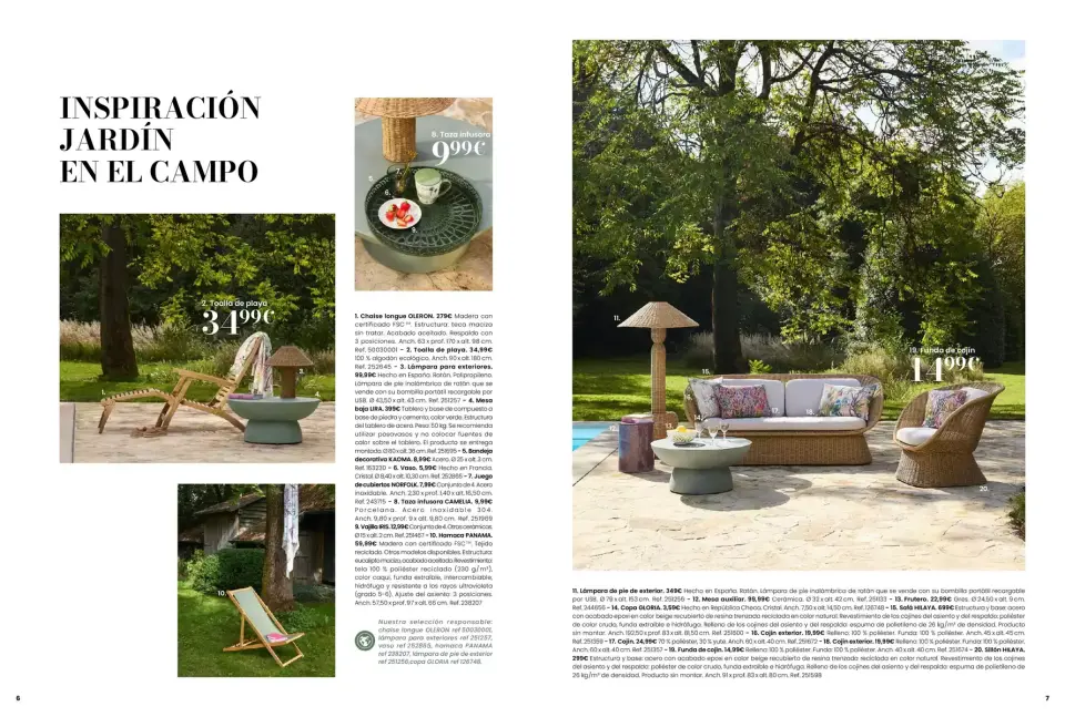 Maisons du Monde Spain offers from 27 March to 31 December 2026 Outdoor Collection Offers 2026 - Maisons du Monde - Spain - 27 March 2026 – 31 December 2026 - Page 4