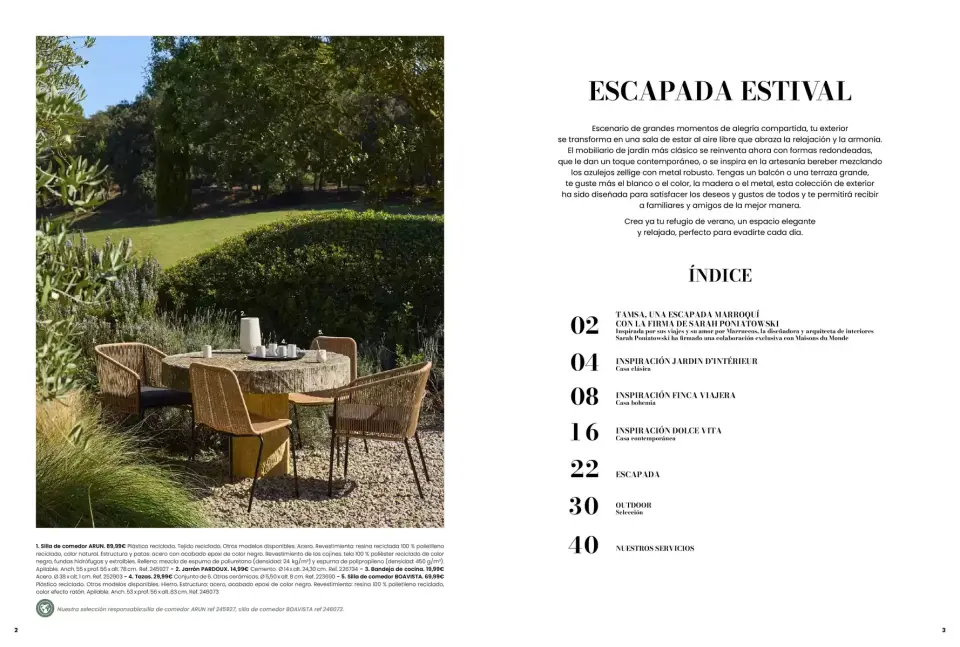 Maisons du Monde Spain offers from 27 March to 31 December 2026 Outdoor Collection Offers 2026 - Maisons du Monde - Spain - 27 March 2026 – 31 December 2026 - Page 2