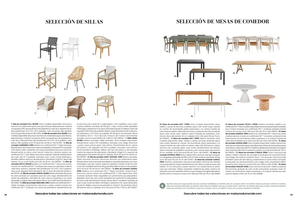Maisons du Monde Spain offers from 27 March to 31 December 2026 Outdoor Collection Offers 2026 - Maisons du Monde - Spain - 27 March 2026 – 31 December 2026 - Page 20