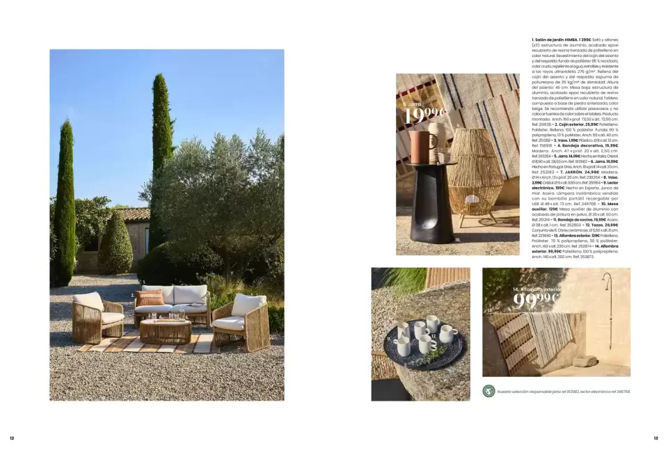 Maisons du Monde Spain offers from 27 March to 31 December 2026 Outdoor Collection Offers 2026 - Maisons du Monde - Spain - 27 March 2026 – 31 December 2026 - Page 7