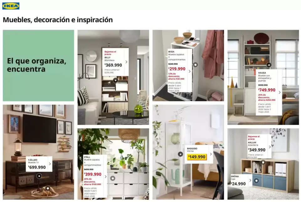 Offres IKEA Colombie de 28 avril à 7 mai 2026 Offres Meubles, décoration et inspiration - IKEA - Colombie - 28 avril 2026 – 7 mai 2026 - Page 1