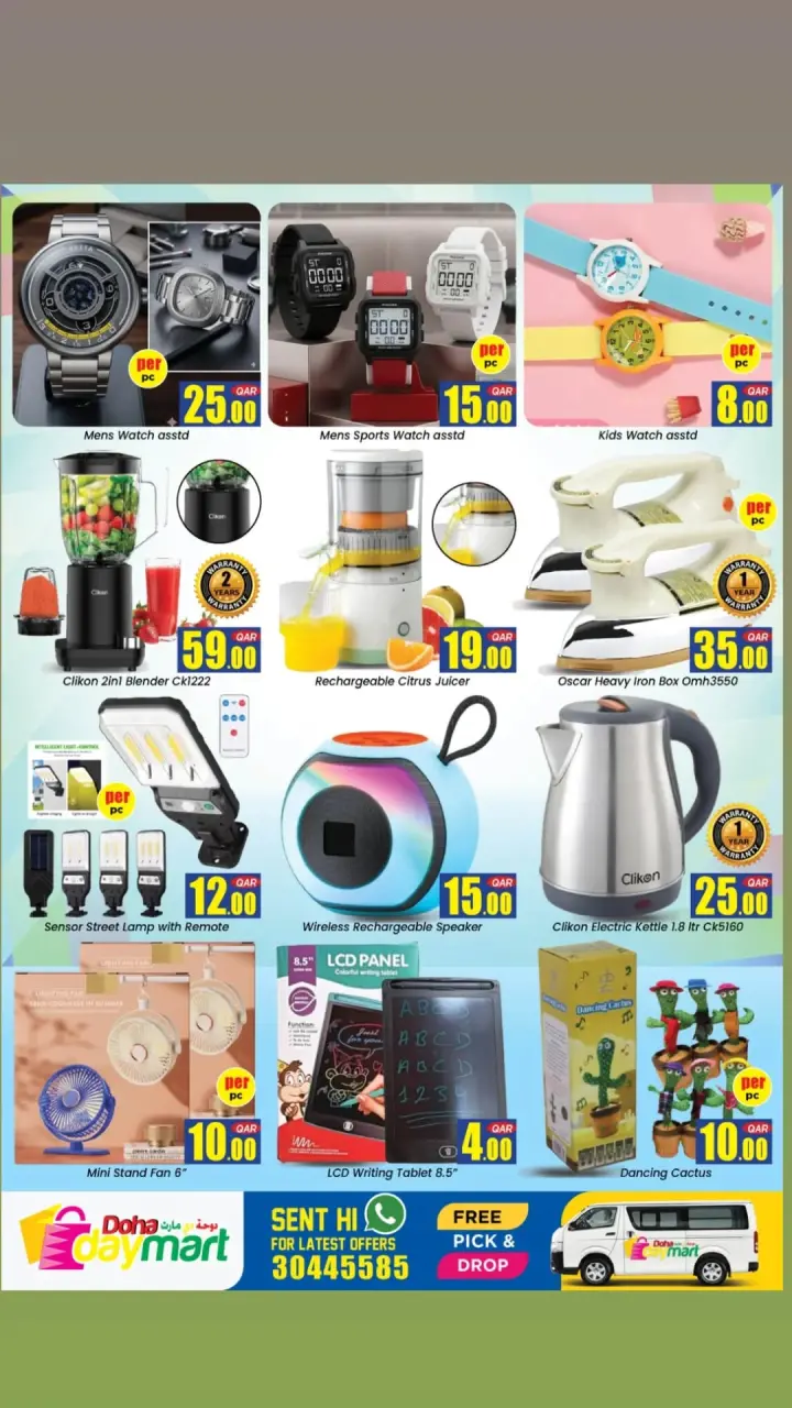 Offres Doha Day mart Qatar de 7 à 9 mai 2026 Offres de plâtre de prix - Doha Day mart - Qatar - 7 mai 2026 – 9 mai 2026 - Page 3