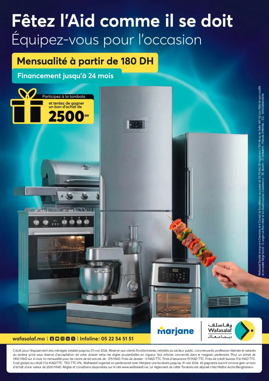 Ofertas de Marjane Marruecos de 28 abril a 26 mayo 2026 Eid al-Adha - Marjane - Marruecos - 28 abril 2026 – 26 mayo 2026 - Página 6