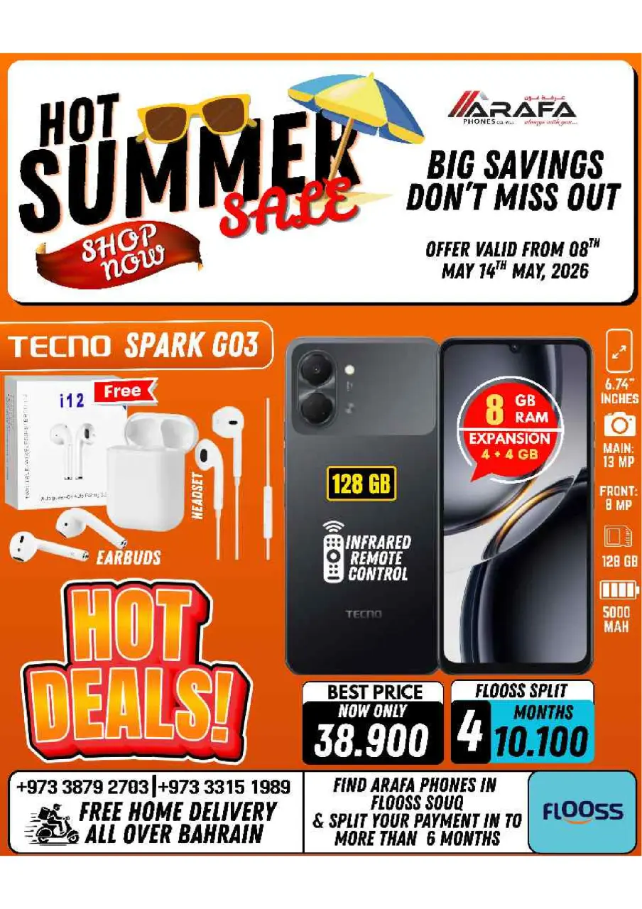 Ofertas de Teléfonos Arafa Bahréin de 8 a 14 mayo 2026 Ofertas de verano - Página 21