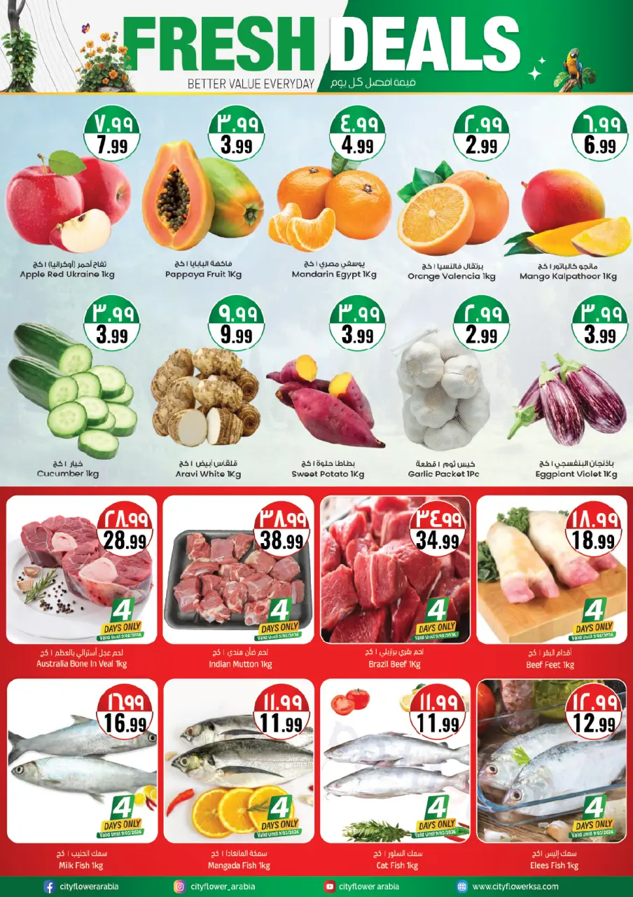 City flower offers in Albtha from 19 to 24 Dhuʻl-Qiʻdah 1447 AH (6 – 11 May 2026) Deals of the week - Page 2