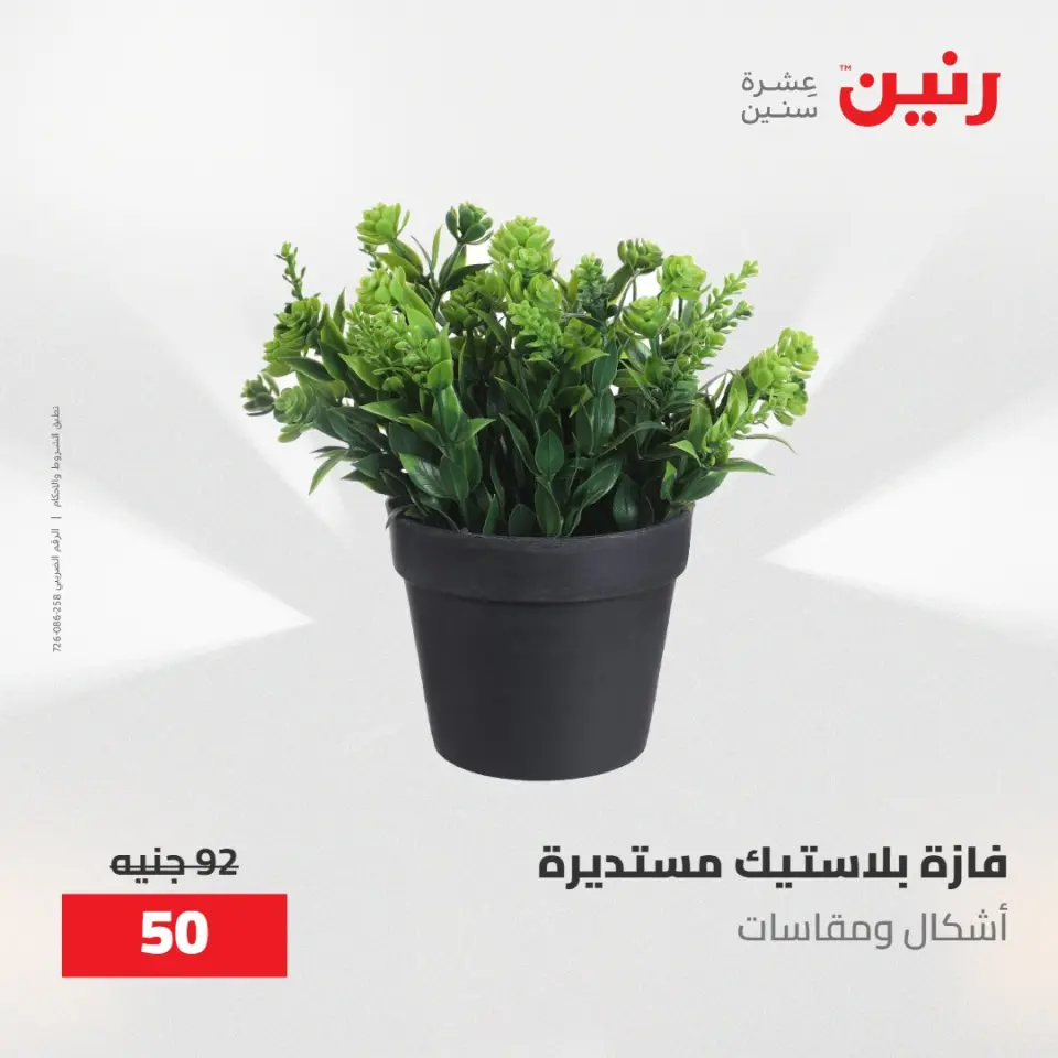 عروض رنين من ١٠ حتى ١١ مايو ٢٠٢٦ عروض هدايا وديكورات - صفحة 57