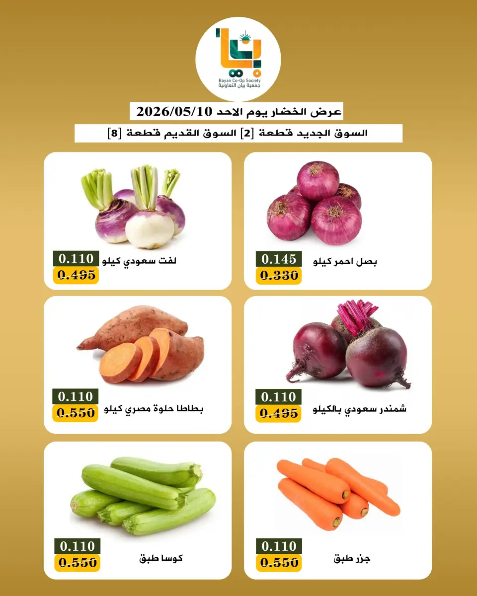 عروض جمعية بيان التعاونية الكويت الأحد ١٠ مايو ٢٠٢٦ عروض الخضار والفاكهة - صفحة 4
