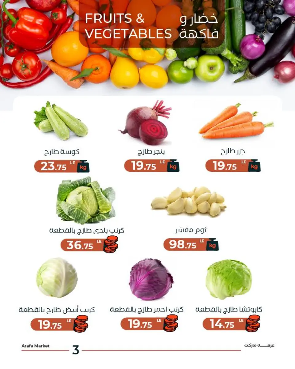 Ofertas de Mercado de Arafa Fayoum martes 12 mayo 2026 Oferta de frutas y verduras - Página 5