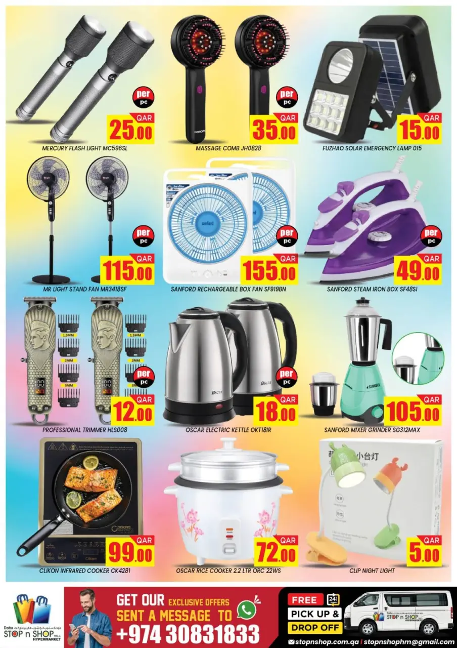 Offres STOP N SHOP Qatar de 13 à 15 mai 2026 Super économiseur de week-end - STOP N SHOP - Qatar - 13 mai 2026 – 15 mai 2026 - Page 9