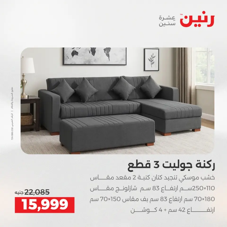 عروض رنين من ١٤ حتى ١٨ مايو ٢٠٢٦ عروض الأثاث - صفحة 9