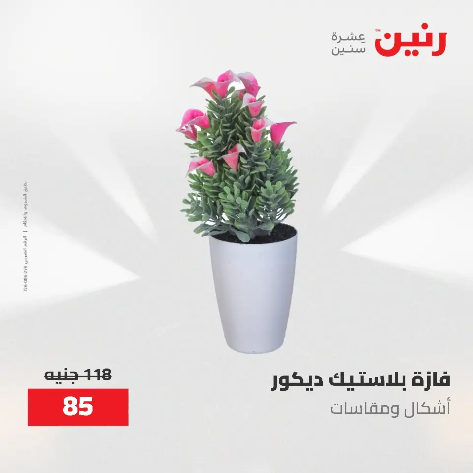 عروض رنين من ١٤ حتى ١٦ مايو ٢٠٢٦ عروض هدايا وديكورات - صفحة 59