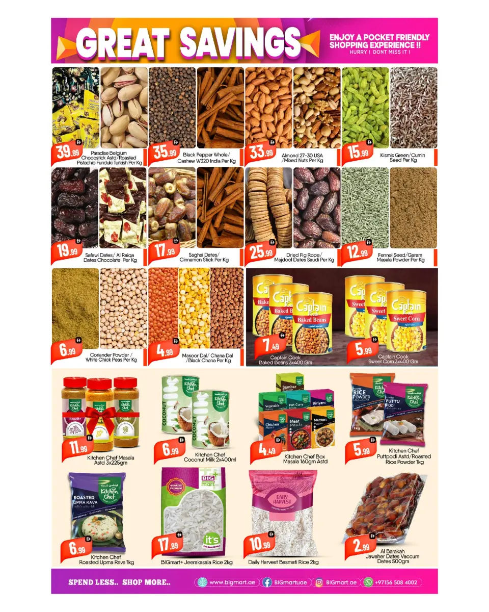 BIGmart offers in Almsfh, Bada Zayed from 15 to 17 May 2026 Great savings - BIGmart - UAE - 15 May 2026 – 17 May 2026 - Page 7