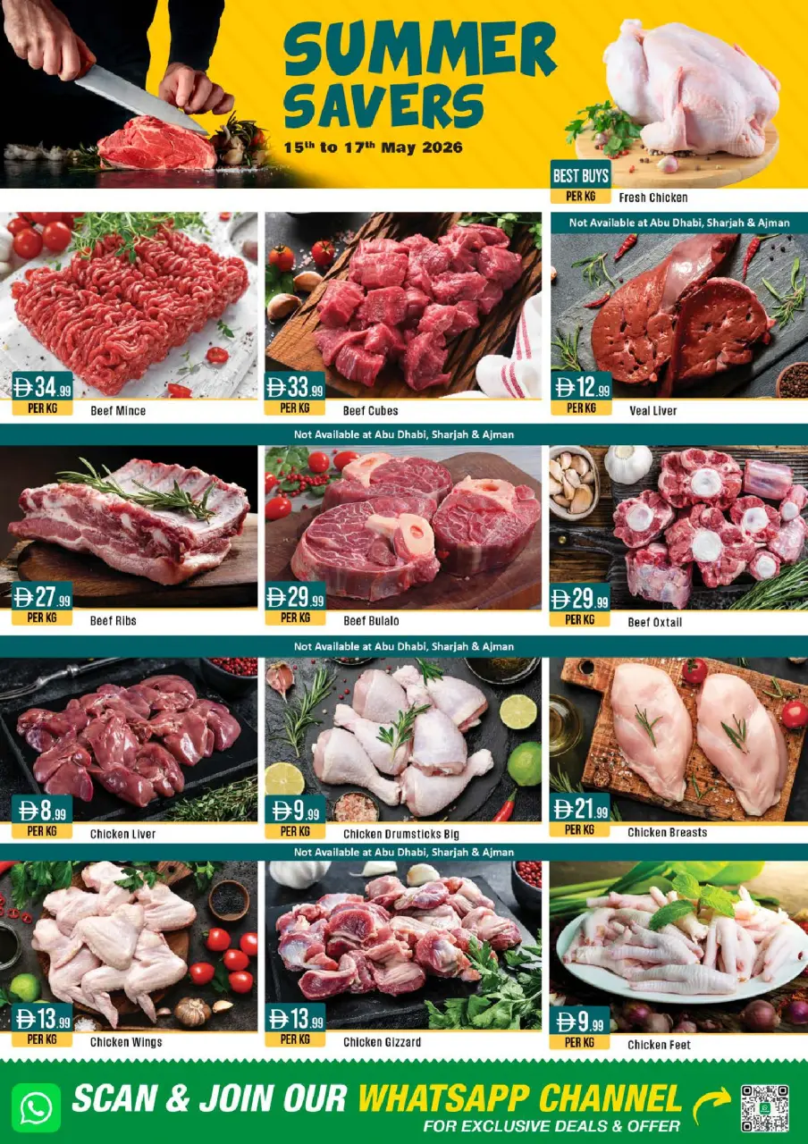 Ofertas de supermercado West Zone Emiratos Árabes Unidos de 15 a 19 mayo 2026 Ahorros de verano - supermercado West Zone - Emiratos Árabes Unidos - 15 mayo 2026 – 19 mayo 2026 - Página 16