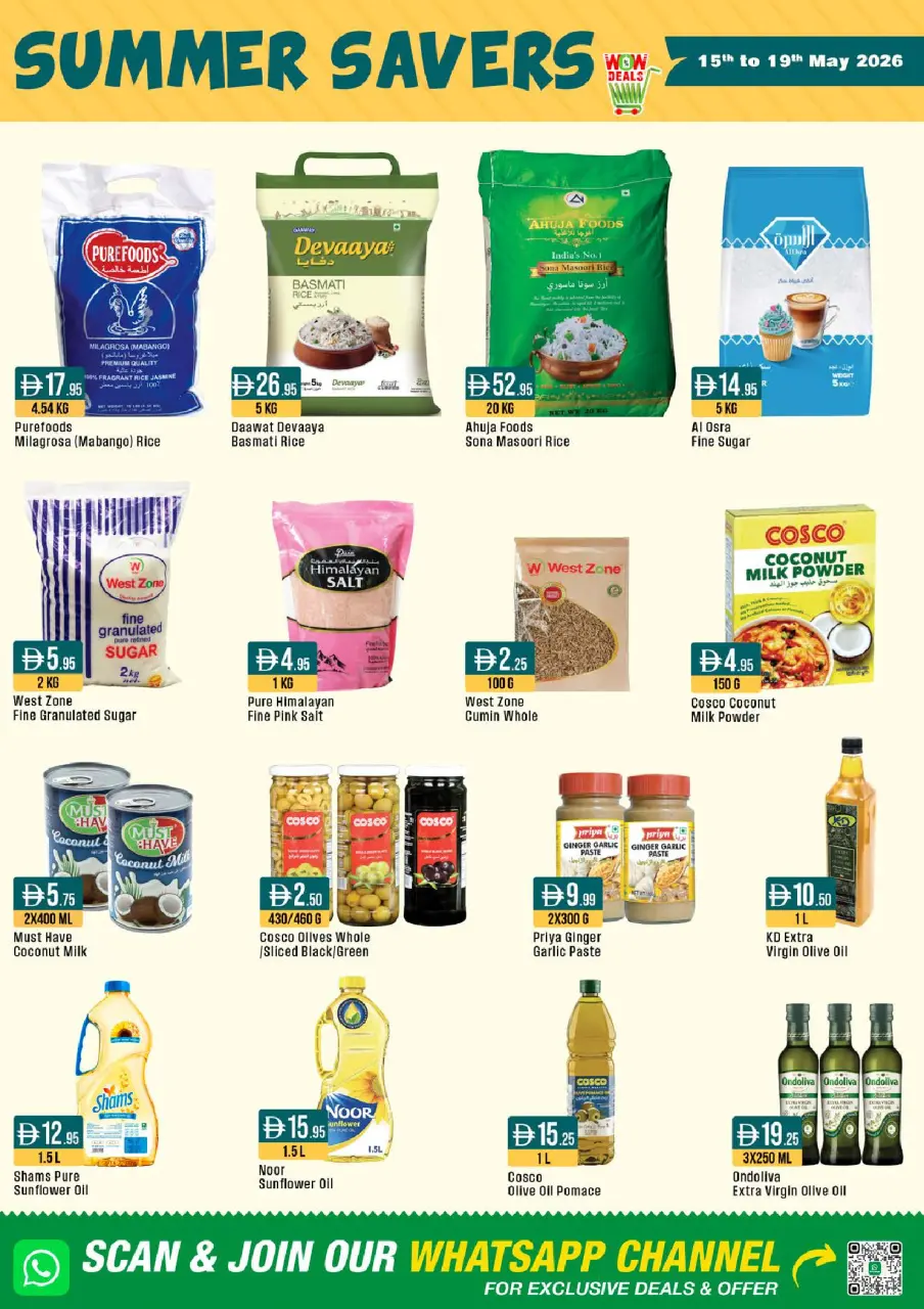 Ofertas de supermercado West Zone Emiratos Árabes Unidos de 15 a 19 mayo 2026 Ahorros de verano - supermercado West Zone - Emiratos Árabes Unidos - 15 mayo 2026 – 19 mayo 2026 - Página 6