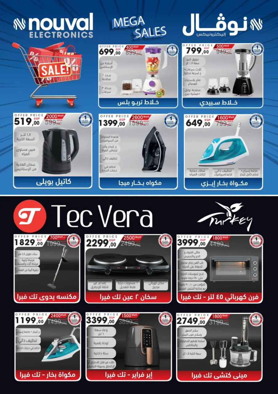 El Mahlawy Stores offers from 17 to 23 May 2026 Electrical appliances offers - Page 12