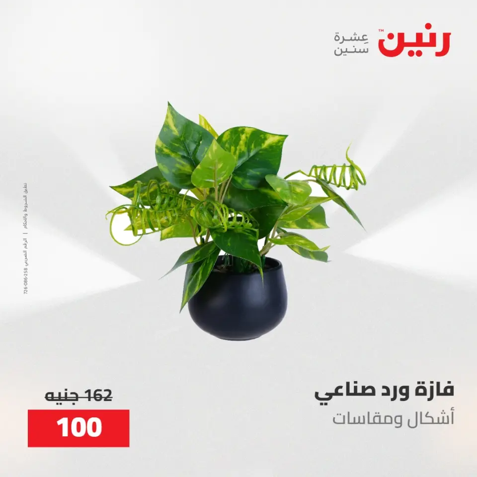 عروض رنين من ١٧ حتى ١٨ مايو ٢٠٢٦ عروض هدايا وديكورات - صفحة 64
