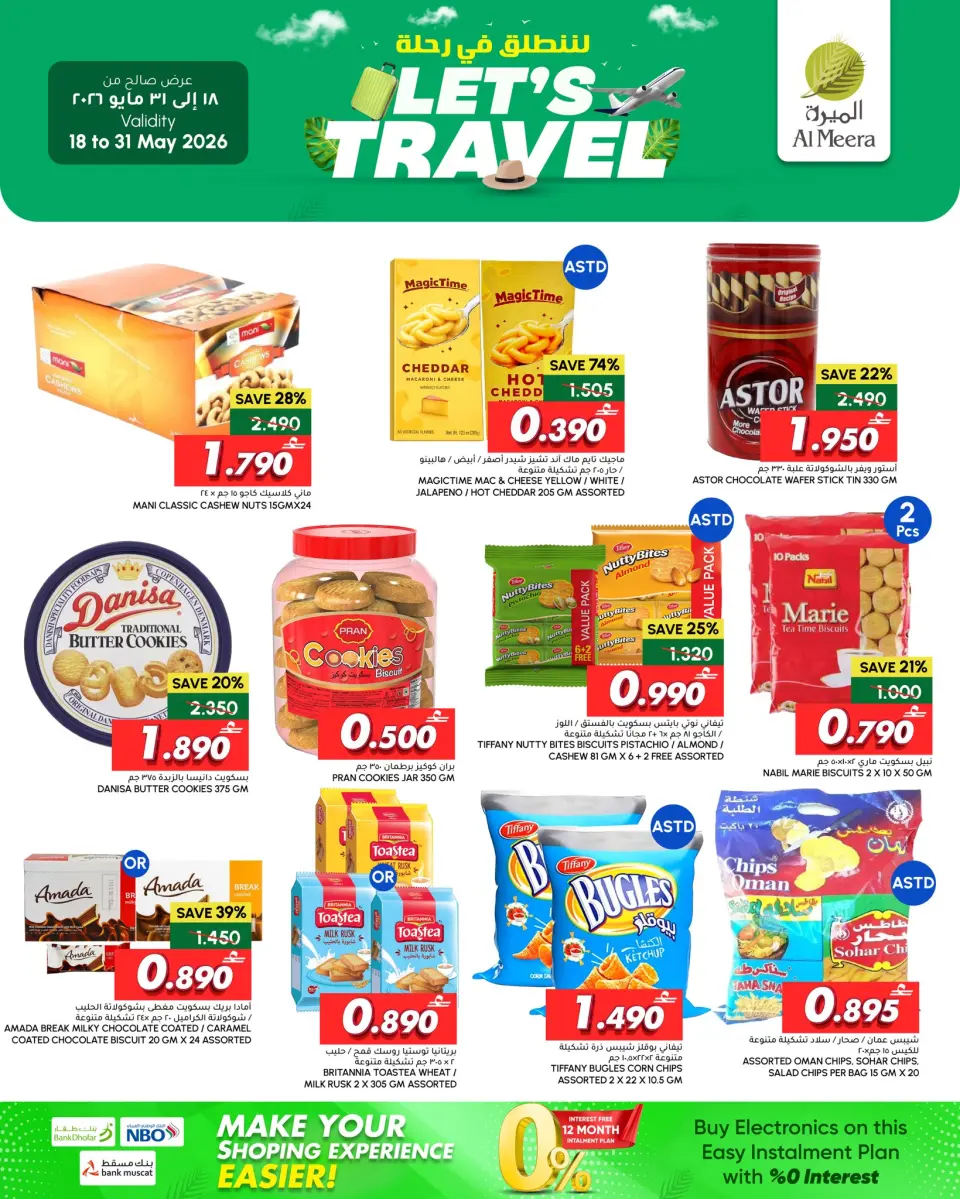 Ofertas de Al Meera Bwshr, Alaamrat, Aladhybh, Almzn de 18 a 31 mayo 2026 Let's Travel ofrece - Página 4