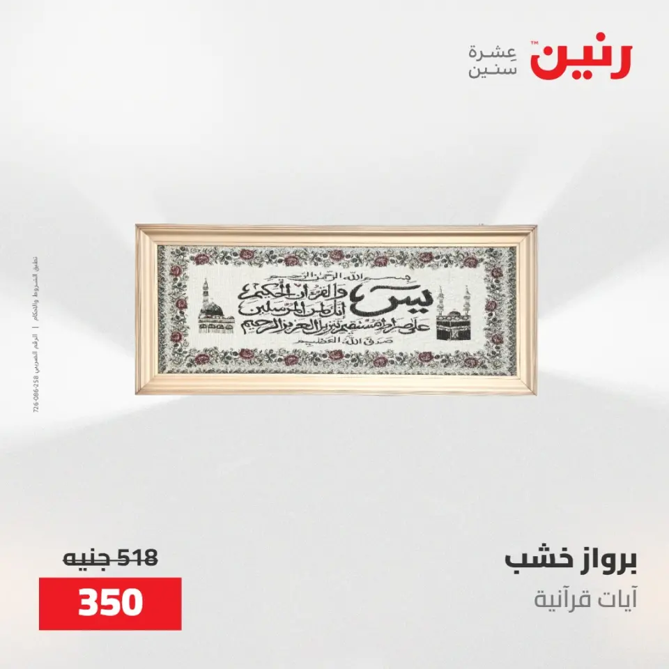 عروض رنين من ١٩ حتى ٢٠ مايو ٢٠٢٦ عروض هدايا وديكورات - صفحة 17