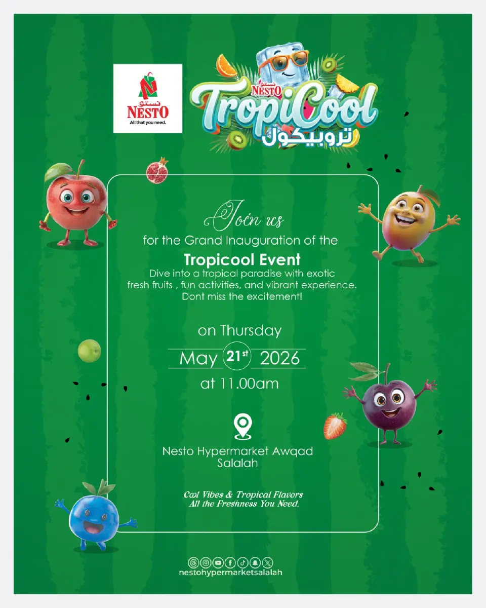 Ofertas de Nesto Hipermercados Salalah de 21 a 24 mayo 2026 ofertas tropicol - Página 6