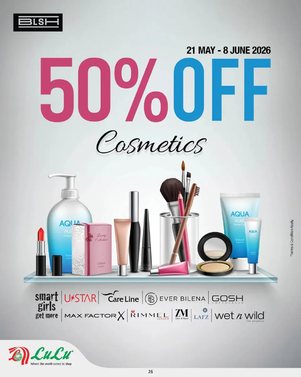 Ofertas de Lulu Bahréin de 21 mayo a 8 junio 2026 Ofertas de Beautyworld - Lulu - Bahréin - 21 mayo 2026 – 8 junio 2026 - Página 26