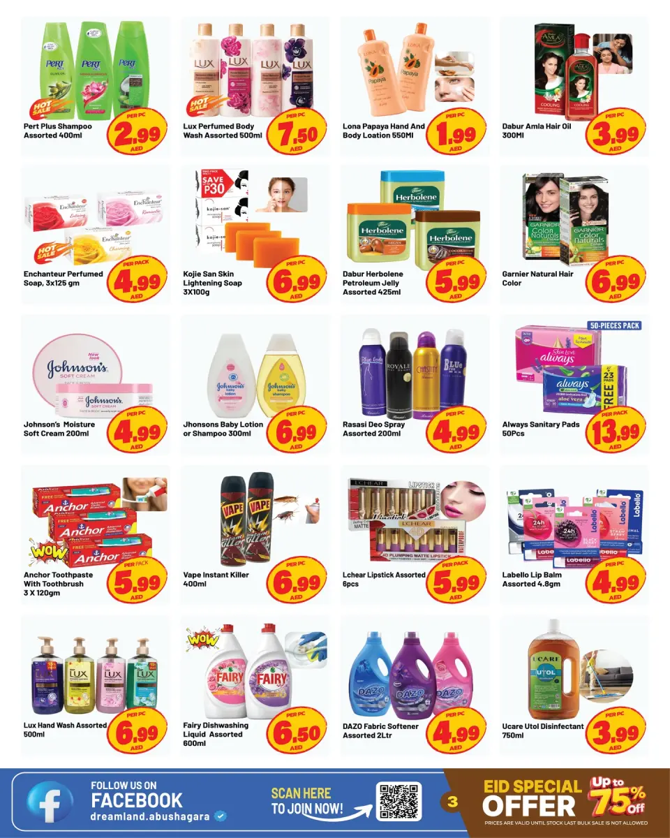 Offres supermarché Dream Land Sharjah de 22 mai à 4 juin 2026 Offres de l'Aïd Adha Moubarak - supermarché Dream Land - Émirats arabes unis - 22 mai 2026 – 4 juin 2026 - Page 3