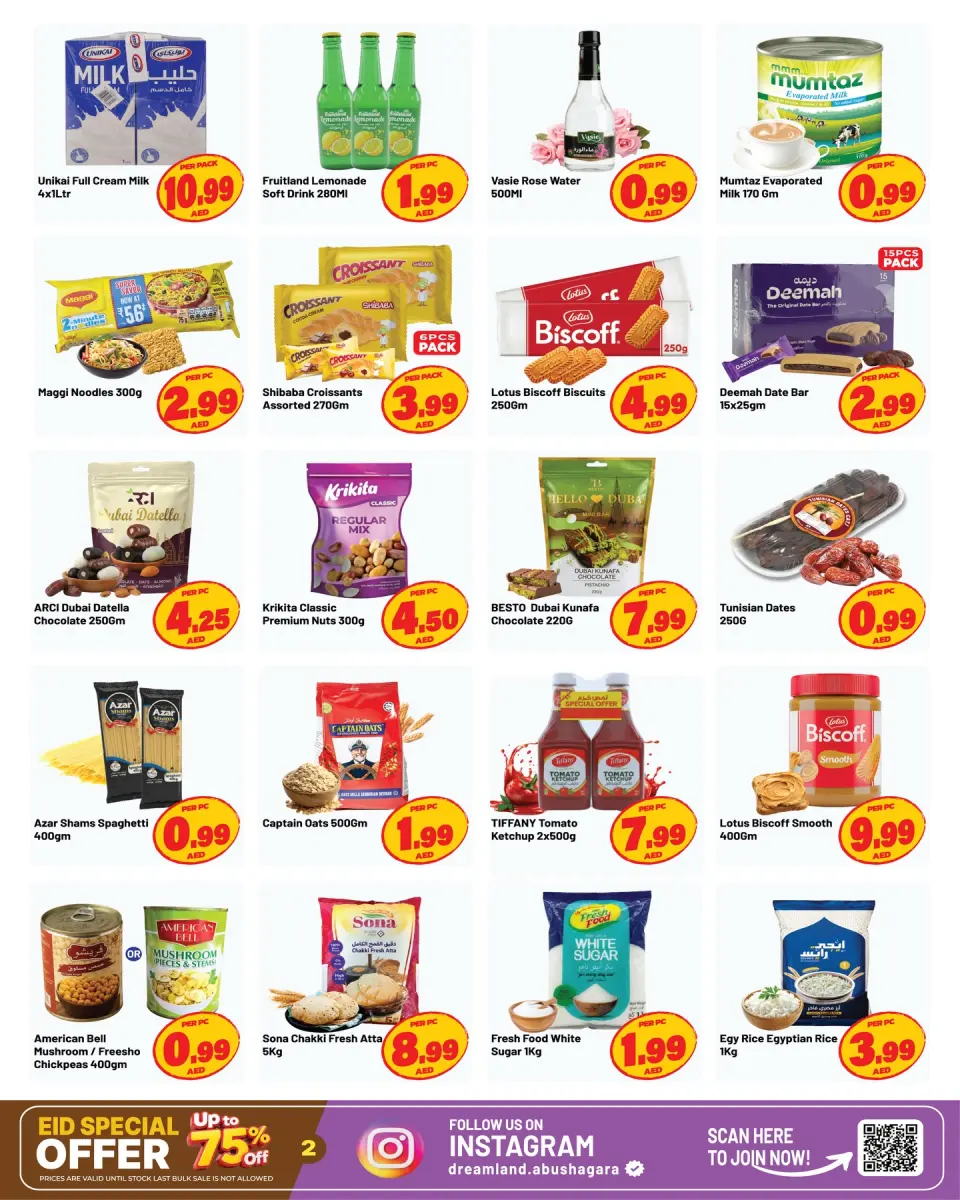 Offres supermarché Dream Land Sharjah de 22 mai à 4 juin 2026 Offres de l'Aïd Adha Moubarak - supermarché Dream Land - Émirats arabes unis - 22 mai 2026 – 4 juin 2026 - Page 2