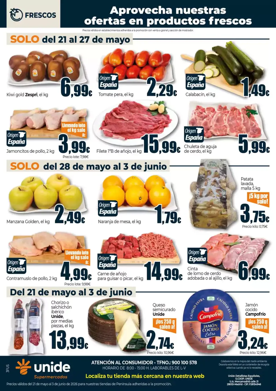 Unide Supermarkets Spain offers from 22 May to 3 June 2026 We're blowing up the prices! - Unide Supermarkets - Spain - 22 May 2026 – 3 June 2026 - Page 4