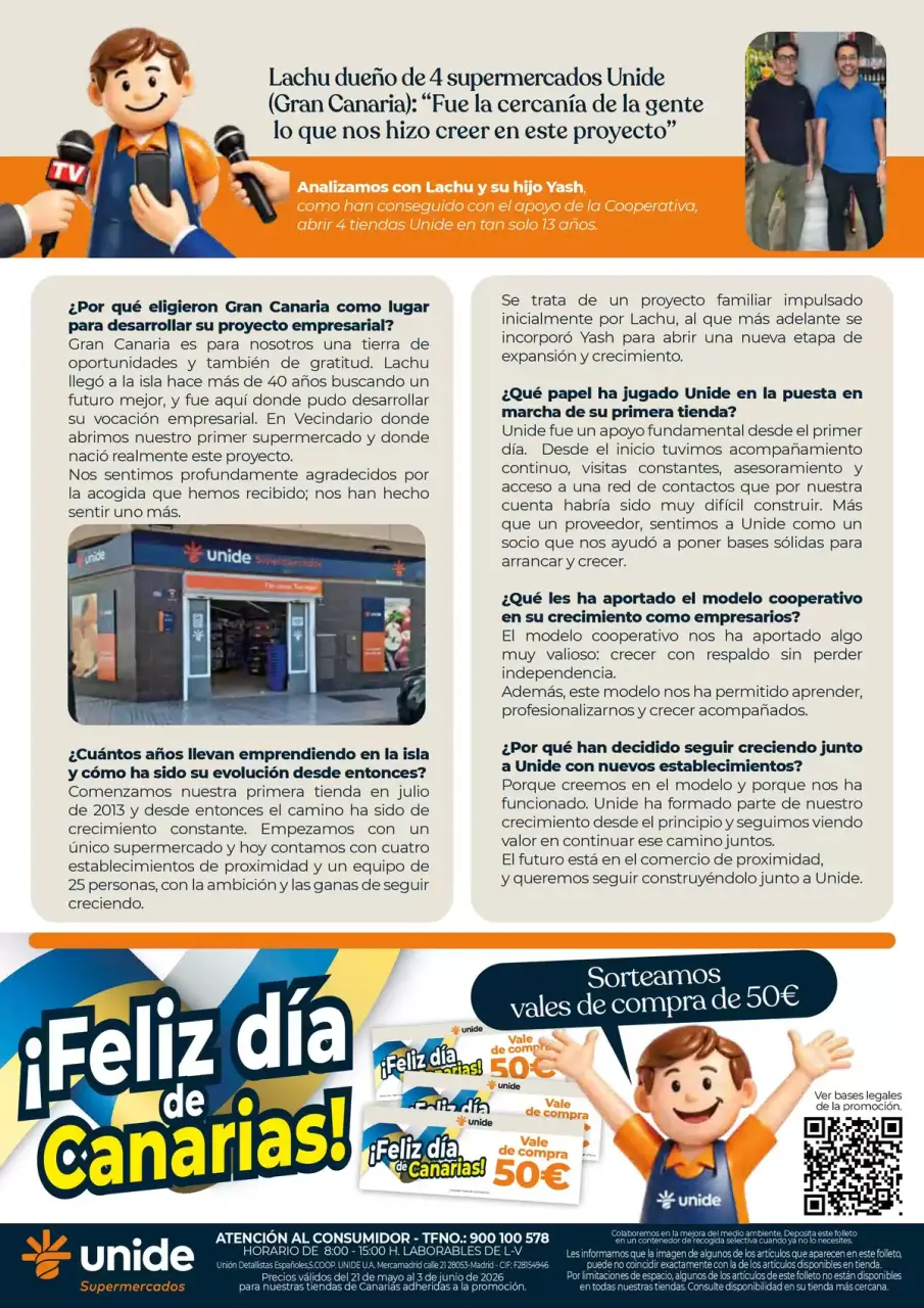 Unide Supermarkets Spain offers from 22 May to 3 June 2026 Happy Canary Islands Day! - Unide Supermarkets - Spain - 22 May 2026 – 3 June 2026 - Page 12