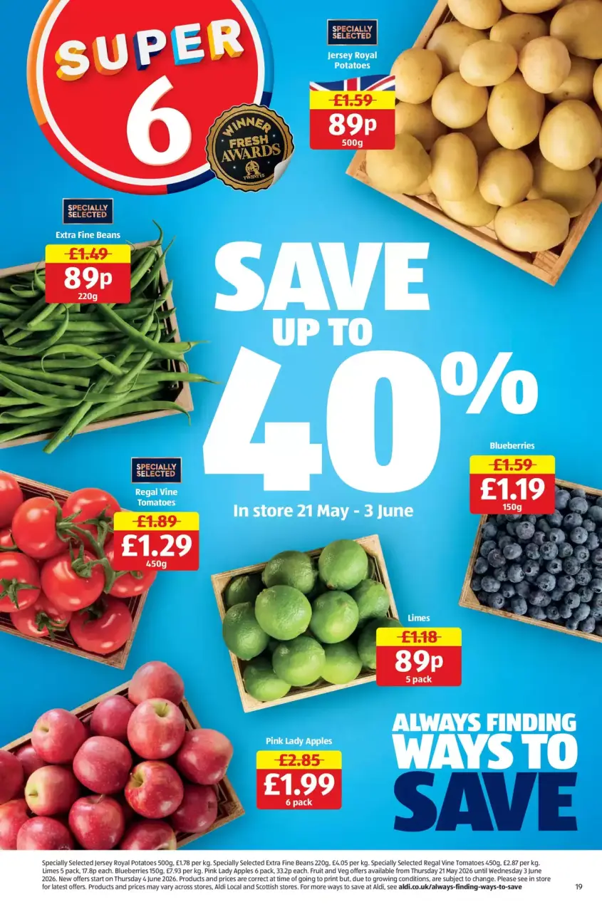 Ofertas de ALDI Reino Unido de 21 a 24 mayo 2026 Ofertas exclusivas - Página 19