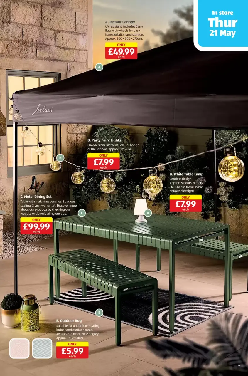 Ofertas de ALDI Reino Unido de 21 a 24 mayo 2026 Ofertas exclusivas - Página 9