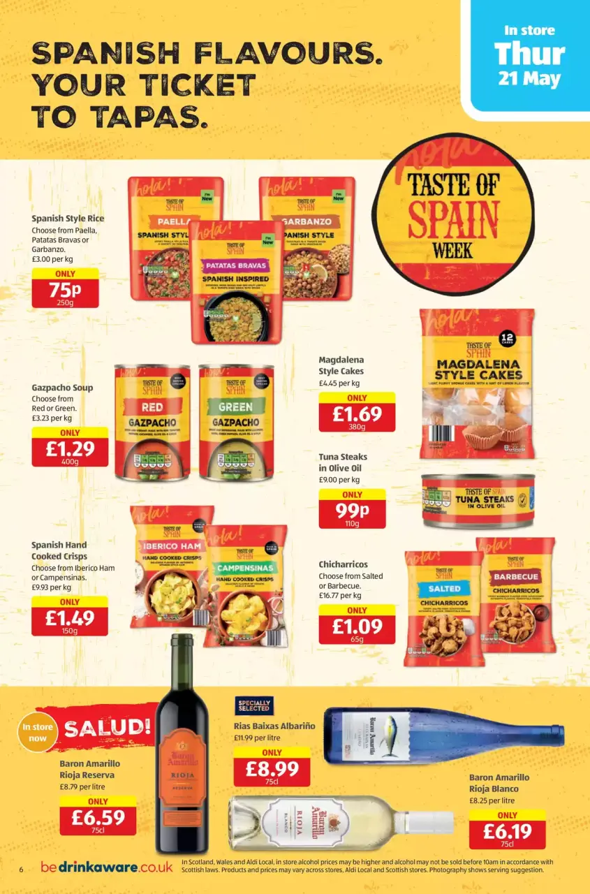 Ofertas de ALDI Reino Unido de 21 a 24 mayo 2026 Ofertas exclusivas - Página 6