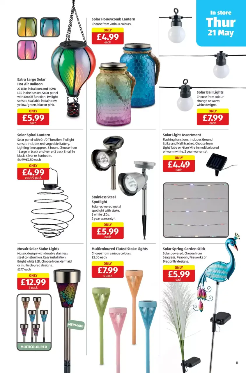 Ofertas de ALDI Reino Unido de 21 a 24 mayo 2026 Ofertas exclusivas - Página 11