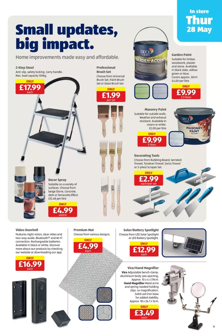 Ofertas de ALDI Reino Unido de 21 a 31 mayo 2026 Gran oferta para todos los clientes - Página 11