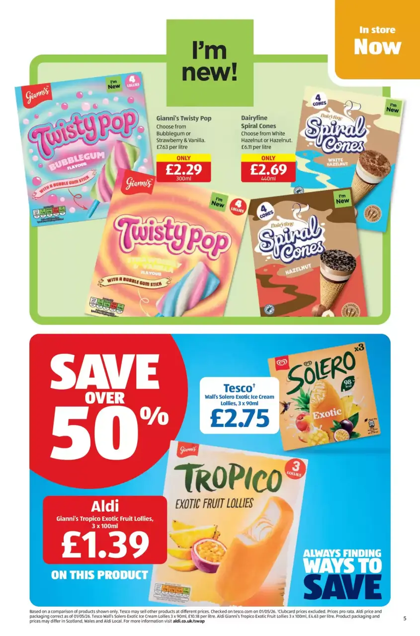 Ofertas de ALDI Reino Unido de 21 a 31 mayo 2026 Gran oferta para todos los clientes - Página 5