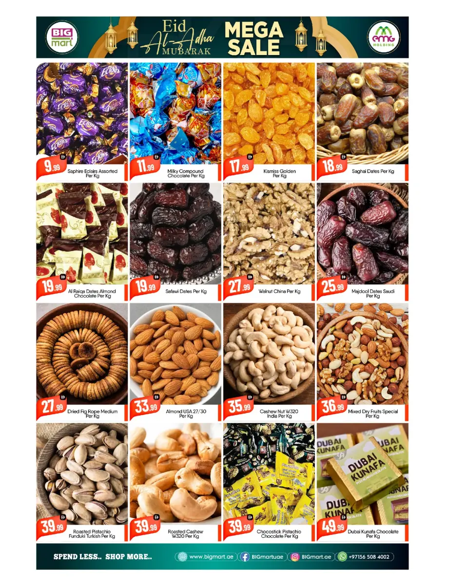 BIGmart offers in Almsfh, Bada Zayed from 22 to 27 May 2026 Eid Mubarak Offers - BIGmart - UAE - 22 May 2026 – 27 May 2026 - Page 7