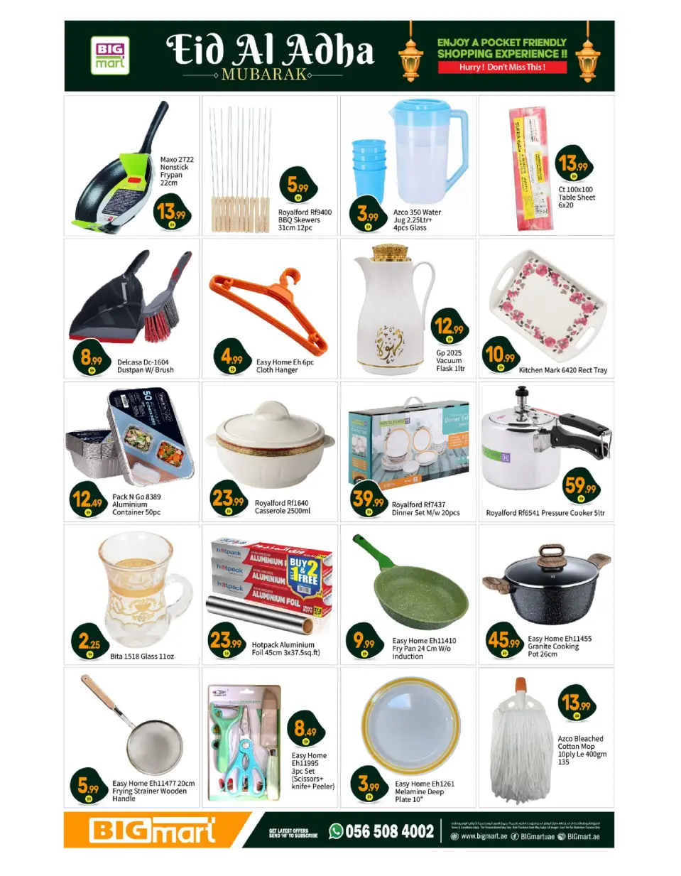 BIGmart offers in Bada Zayed from 22 to 31 May 2026 Eid Mubarak Offers - BIGmart - UAE - 22 May 2026 – 31 May 2026 - Page 8