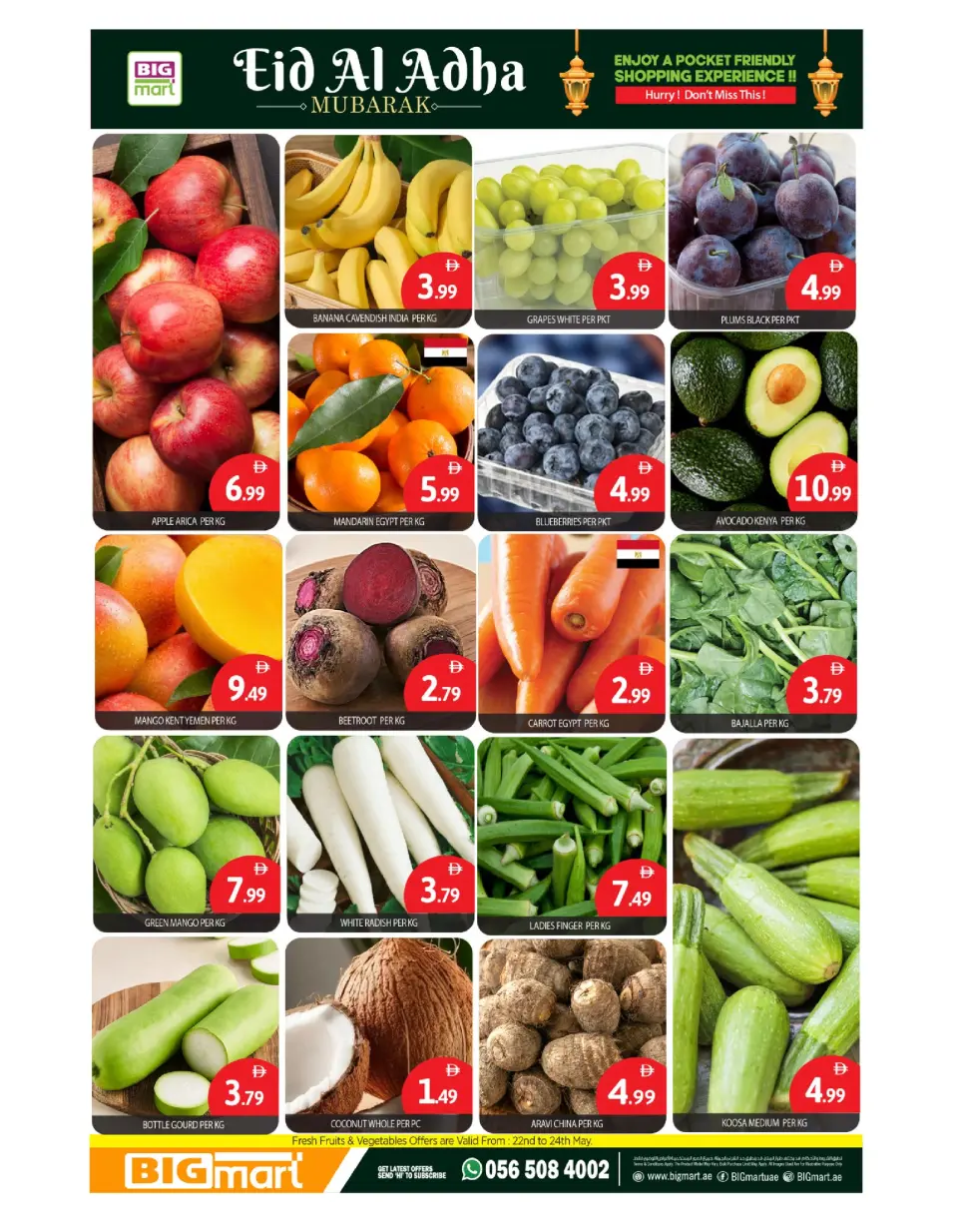 BIGmart offers in Bada Zayed from 22 to 31 May 2026 Eid Mubarak Offers - BIGmart - UAE - 22 May 2026 – 31 May 2026 - Page 2