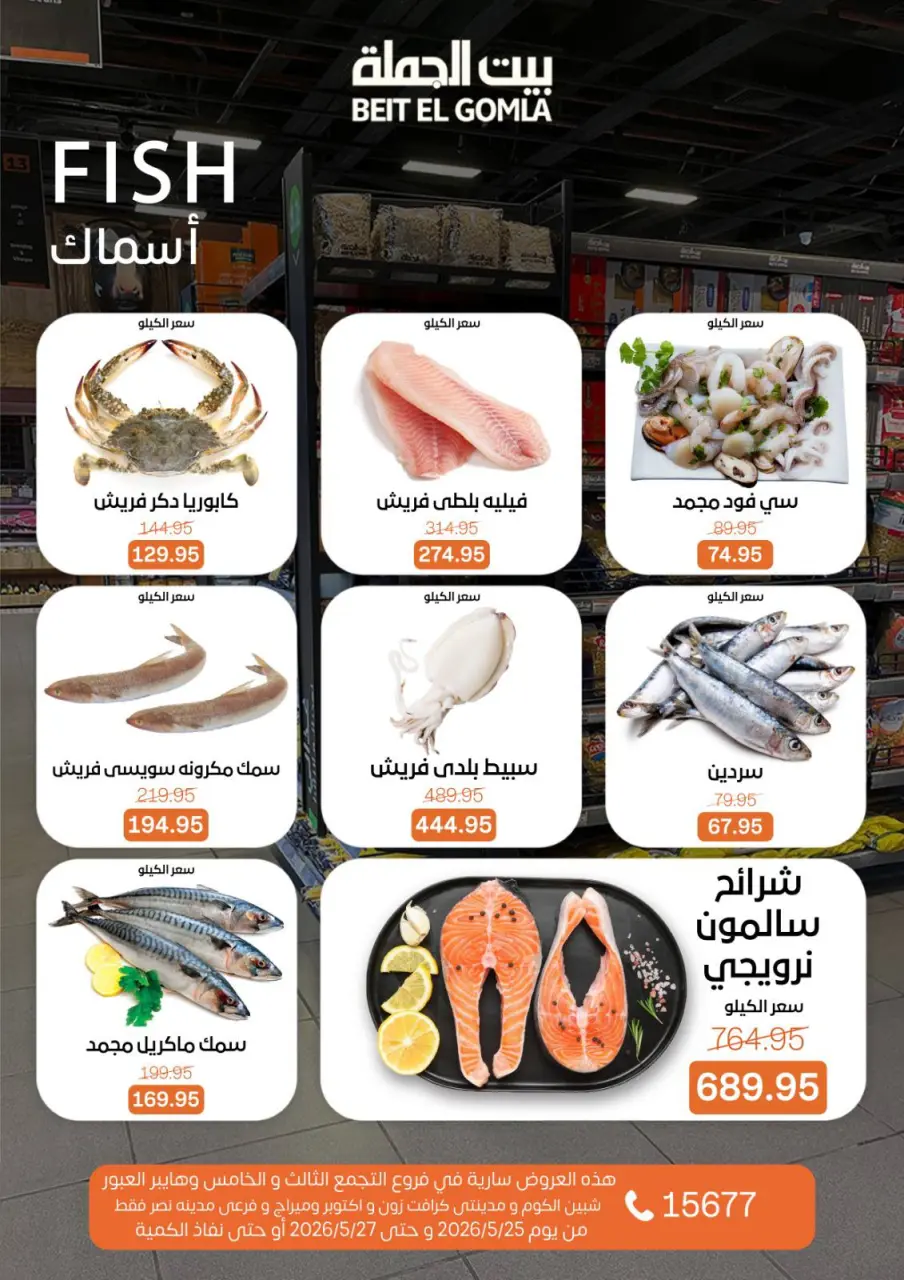 عروض بيت الجملة من ٢٥ حتى ٢٧ مايو ٢٠٢٦ عروض الفريش فود - صفحة 5