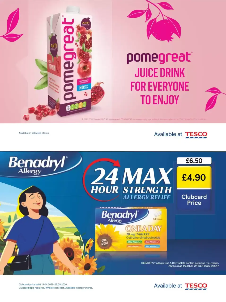 Ofertas de Tesco Reino Unido de 1 a 31 mayo 2026 Ofertas semanales - Página 82
