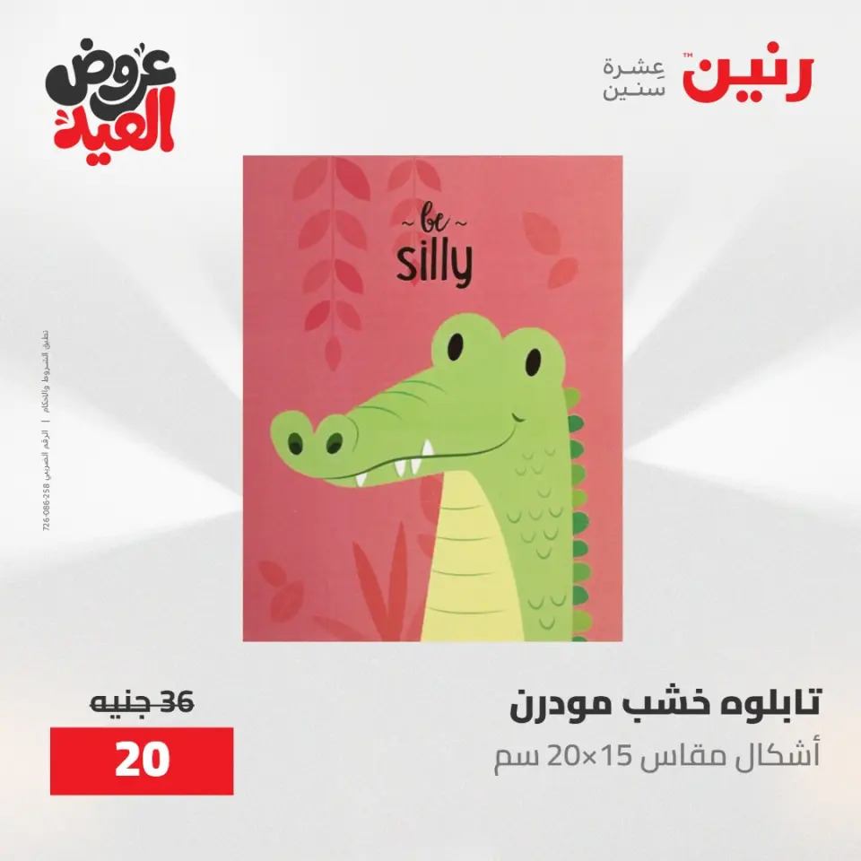 عروض رنين من ٢٨ مايو حتى ١ يونيو ٢٠٢٦ عروض هدايا وديكورات - صفحة 13