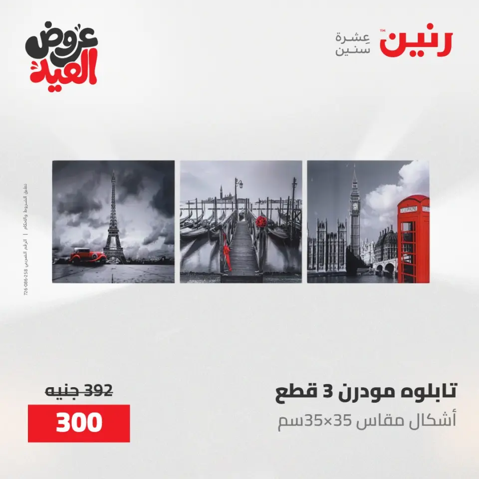 عروض رنين من ٢٨ مايو حتى ١ يونيو ٢٠٢٦ عروض هدايا وديكورات - صفحة 10