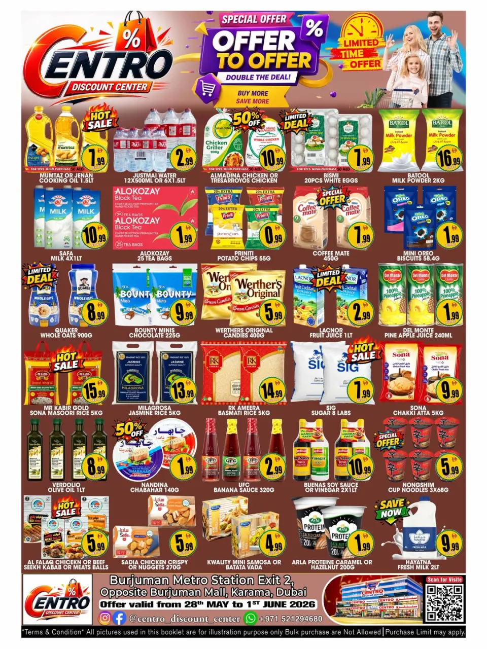 Offres Centre de Discount Centro Dubai de 28 mai à 1 juin 2026 Doubler les trades - Centre de Discount Centro - Émirats arabes unis - 28 mai 2026 – 1 juin 2026 - Page 1