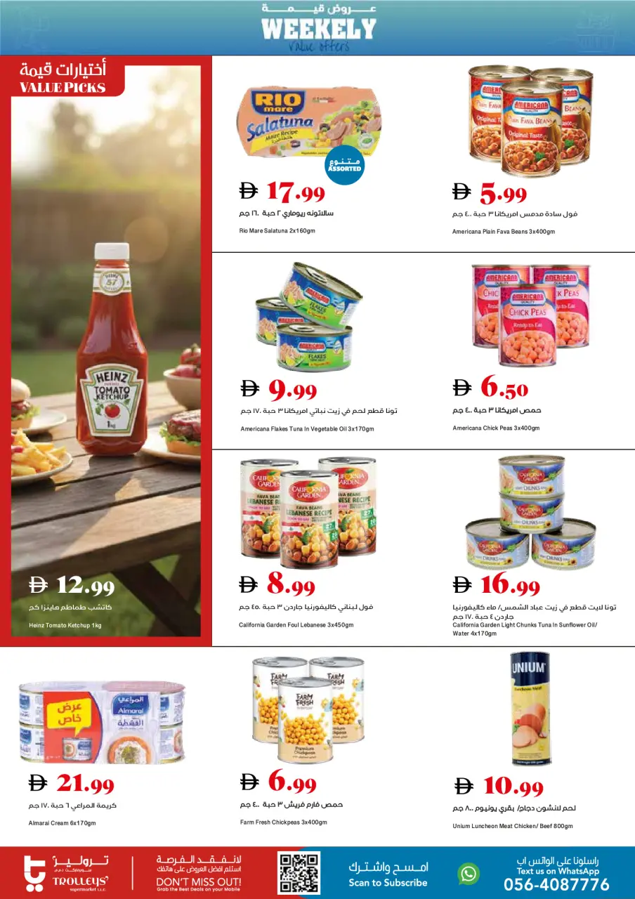 Trolleys supermarket UAE offers from 28 May to 3 June 2026 Value Offers - Page 9