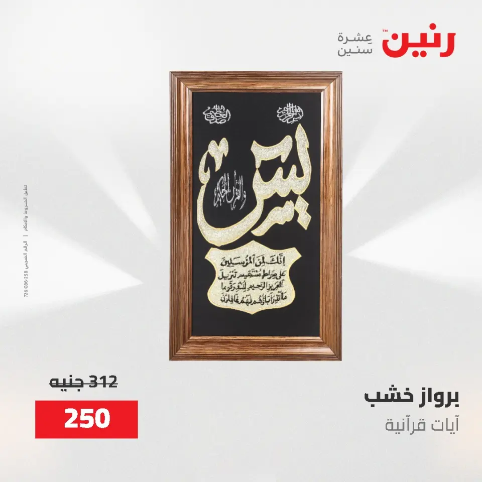 عروض رنين من ٢ حتى ٣ يونيو ٢٠٢٦ عروض هدايا وديكورات - صفحة 17