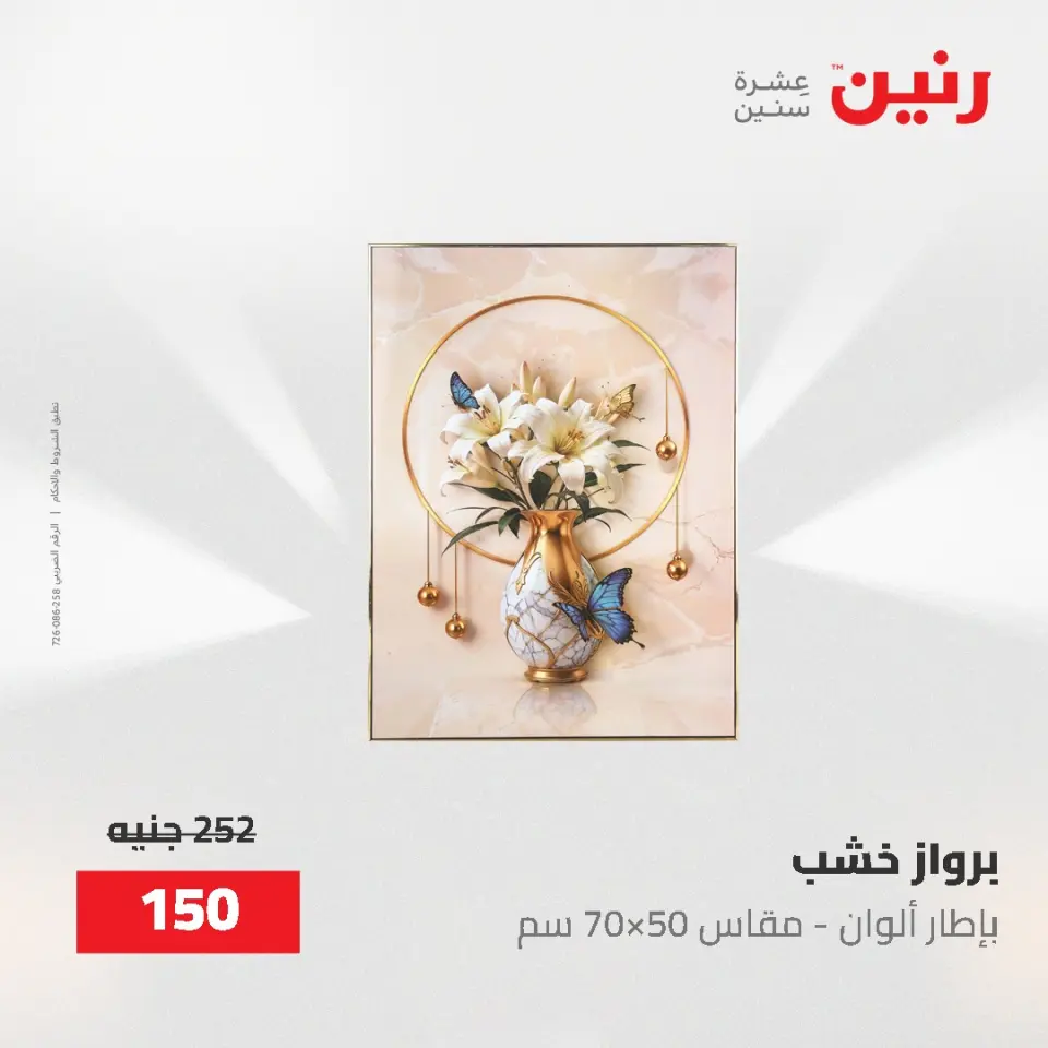 عروض رنين من ٢ حتى ٣ يونيو ٢٠٢٦ عروض هدايا وديكورات - صفحة 9