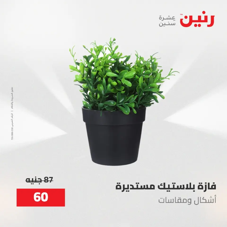 عروض رنين من ٢ حتى ٣ يونيو ٢٠٢٦ عروض هدايا وديكورات - صفحة 35