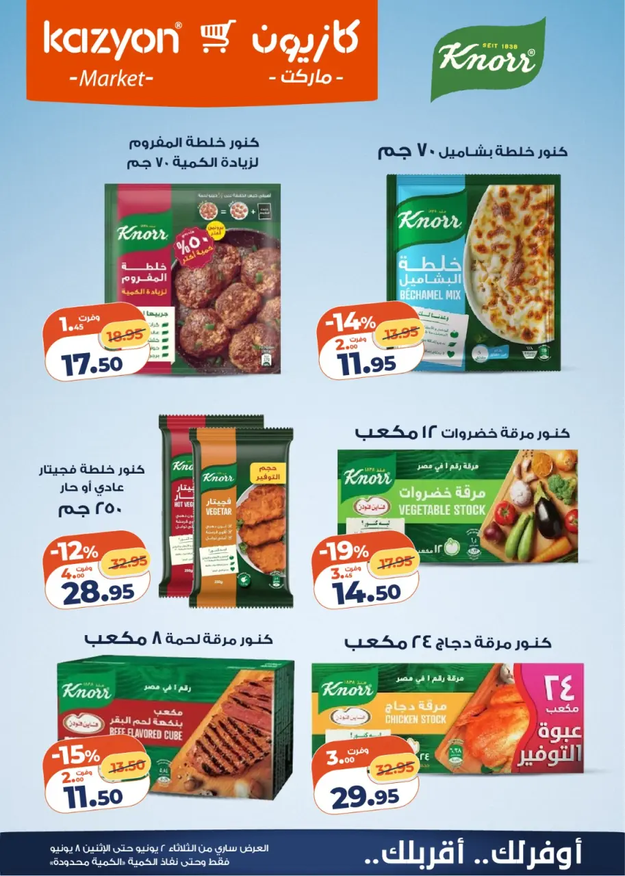 Kazyon Market Egypt offers from 2 to 8 June 2026 Tuesday offer - Page 7