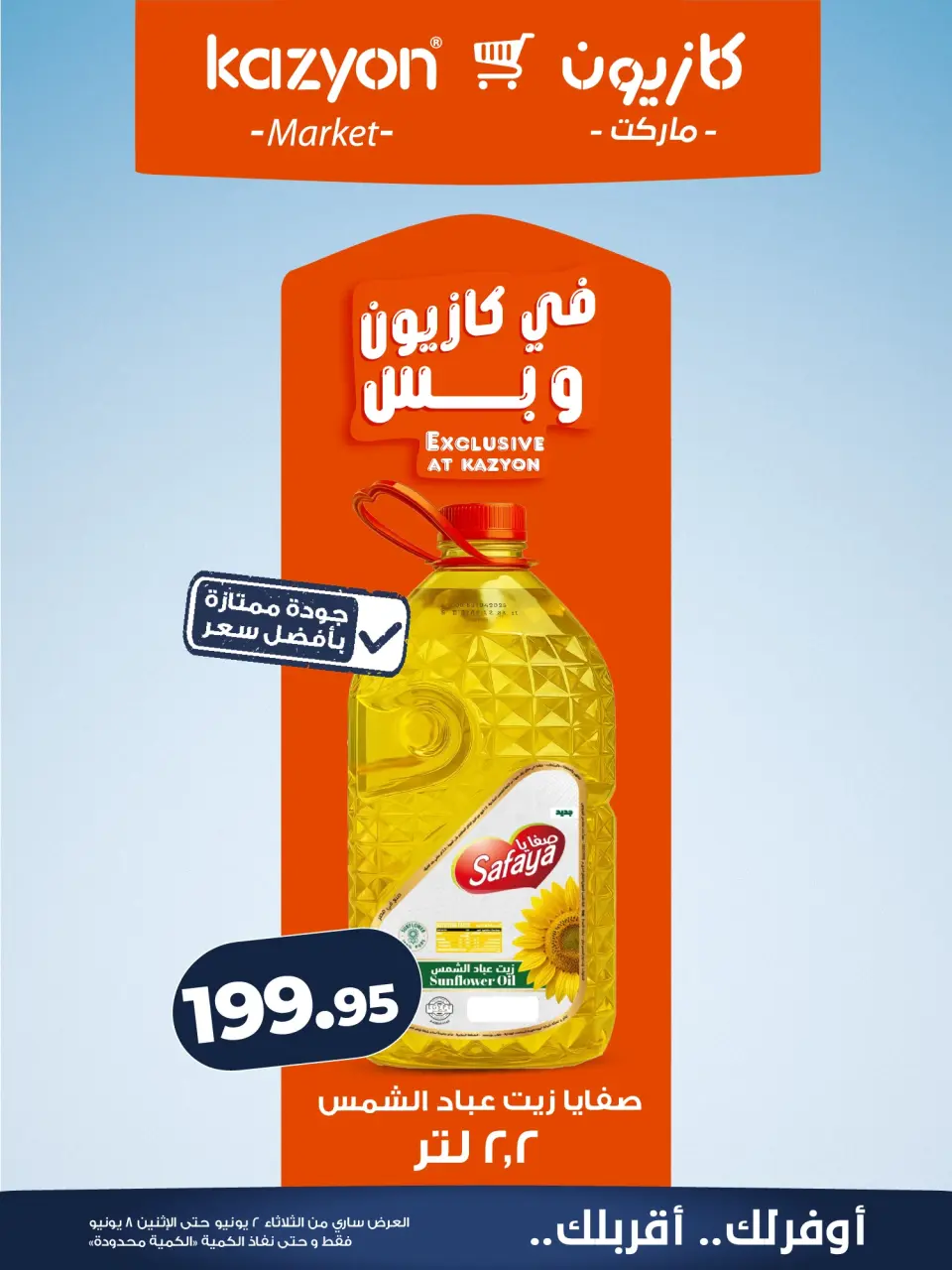 Kazyon Market Egypt offers from 2 to 8 June 2026 Tuesday offer - Page 10